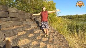 Как дёшево укрепить овраг своими руками.Эконом-вариант.Часть 3.Итог.