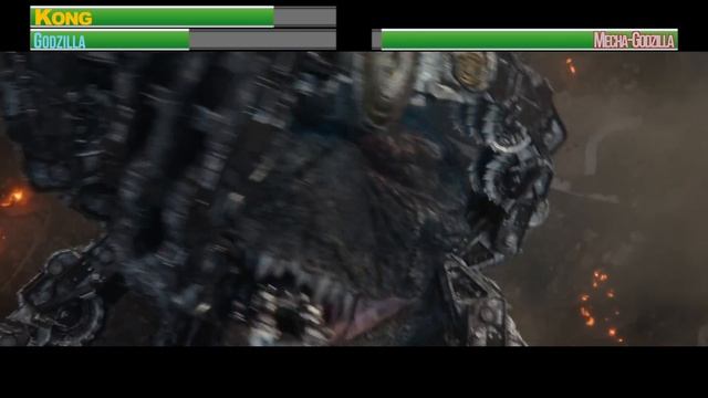 Godzilla and Kong vs Mecha-Godzilla…with healthbars смотреть онлайн