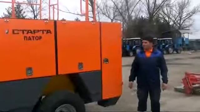 Прицепной агрегат технического обслуживания и ремонта ПАТОР-С смотреть онлайн