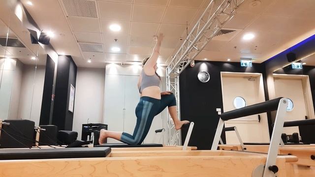 Front Split. Pilates Reformer. Classical Repertoire // Пилатес на Реформере. // פילאטיס מכשירים смотреть онлайн