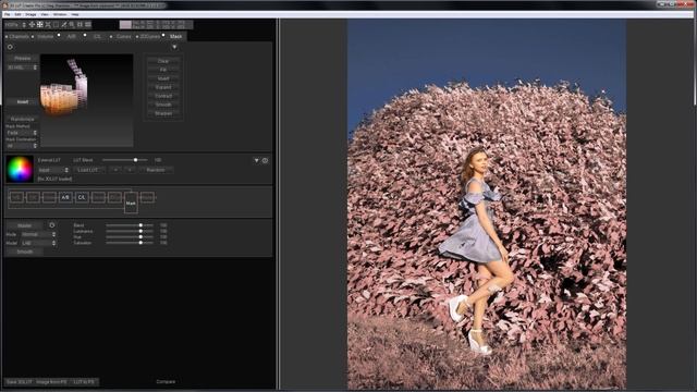 Speedy grade in 3D LUT Creator, Part 8 (infrared edit) смотреть онлайн