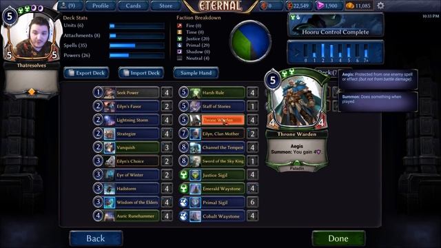 Eternal Card Game New Player Guide Hooru Control смотреть онлайн