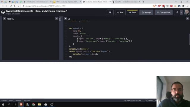 JavaScript Objects, JSON, Fetch - Objects смотреть онлайн