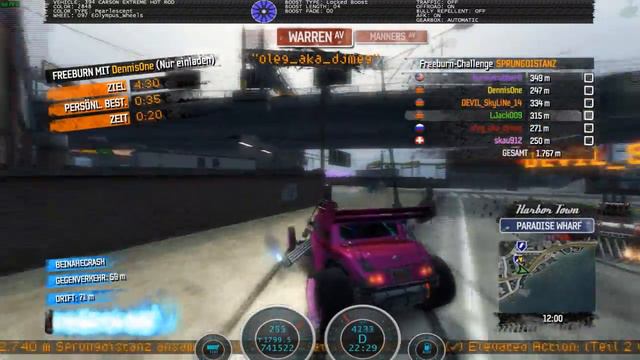 Burnout Paradise: Elevated Action 28.43 PC WR смотреть онлайн