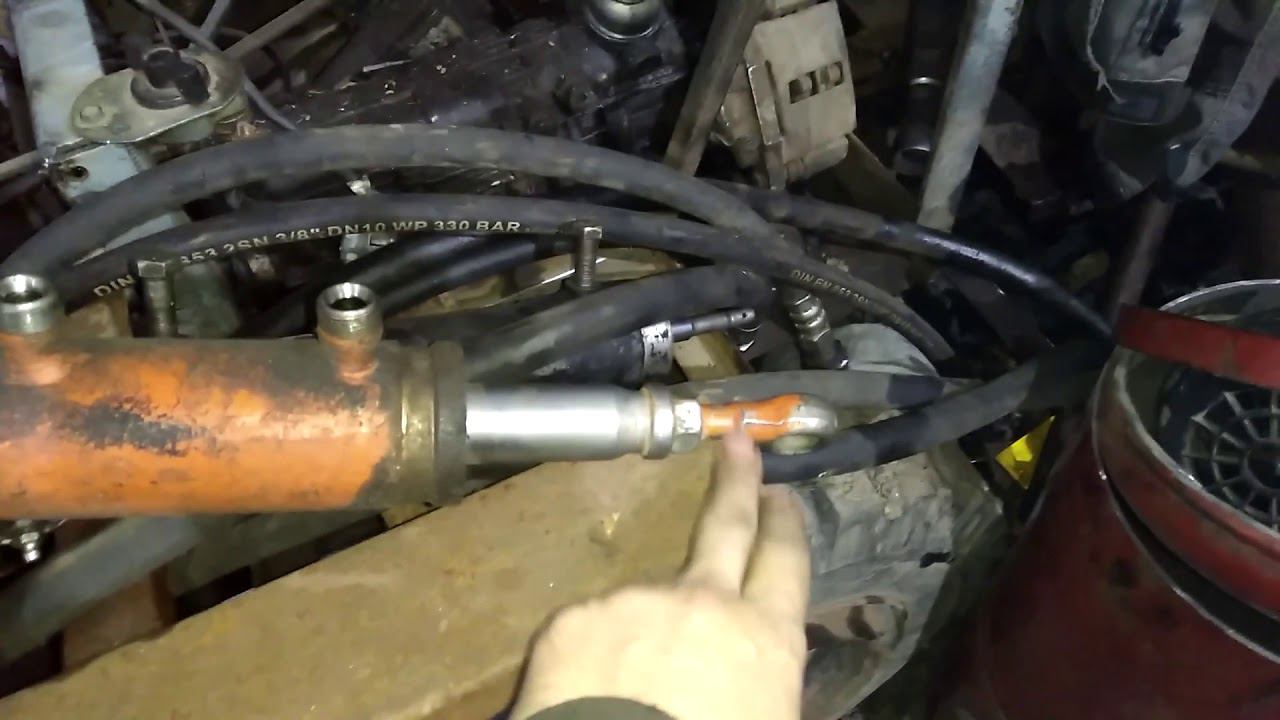 Гидравлика на минитрактор с двигателем Ока. смотреть онлайн