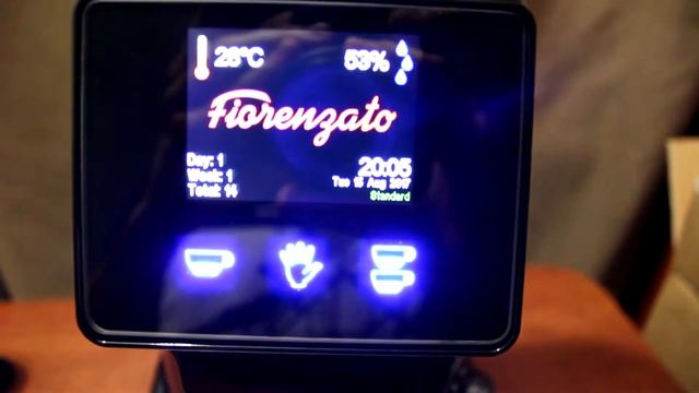 Fiorenzato F64 E (включение кофемолки) смотреть онлайн