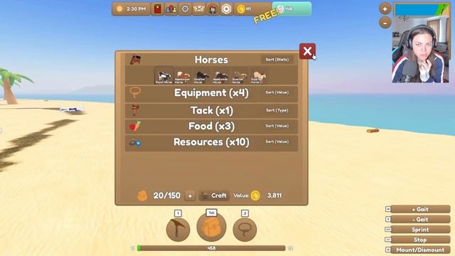 Catching more wild horses and a new island to discover! Wild Horse's Island Roblox Ep 2 смотреть онлайн