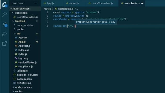 Connecting React Frontend To Express Backend || JavaScript Tutorial смотреть онлайн