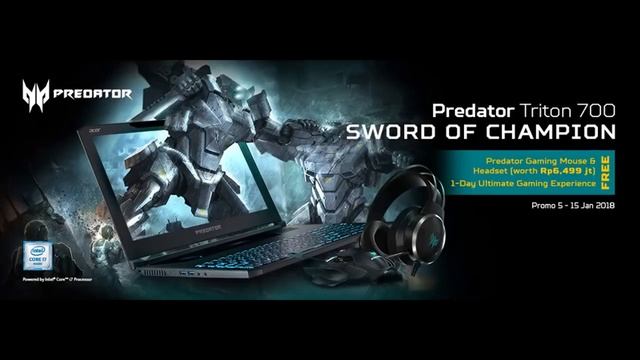 Predator Triton 700 - Thin Gaming Laptop Yet Powerful! смотреть онлайн