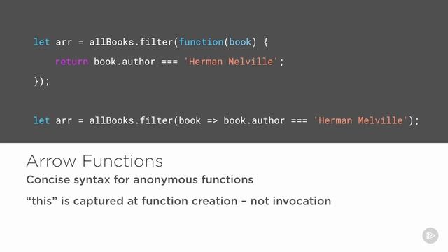 05 04 Arrow Functions смотреть онлайн