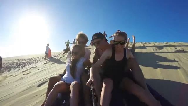 Sandboarding Supertramp Style Play On in New Zealand! in 4K! смотреть онлайн
