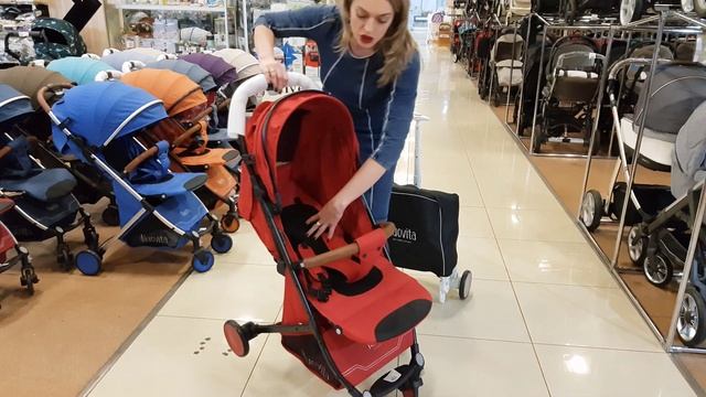 Детская прогулочная коляска Nuovita Giro смотреть онлайн