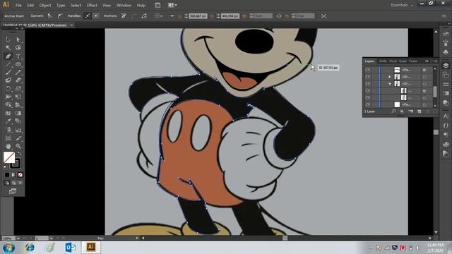 Tracing with Pen Tool | Vector Tracing | Adobe Illustrator vector tracing Tutorial | Beginners Guid смотреть онлайн