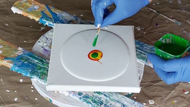 #76 Акриловая заливка от А до Я. Агния чакра. смотреть онлайн