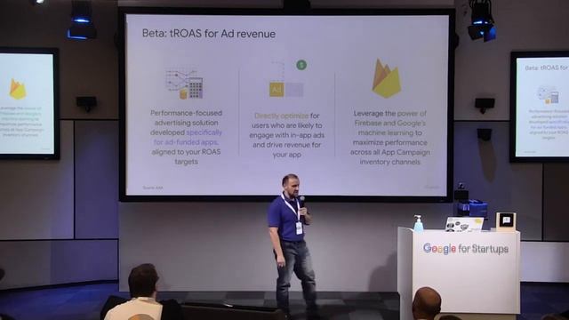 GameCamp: iOS in Google App campaigns. tROAS for ad revenue смотреть онлайн