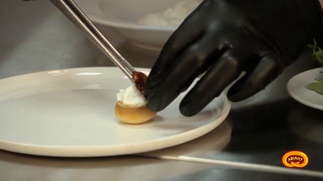 Канапе с бураттой от Розумного Никиты