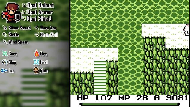 Final Fantasy Adventure - 7 - Mt. Rocks смотреть онлайн