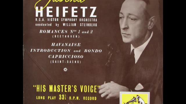 Saint-Saens: Havanaise (Heifetz, Violin)