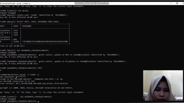 PERINTAH DATABASE DCL (GRANT dan REVOKE ) смотреть онлайн