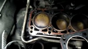 Замена прокладки ГБЦ Мерседес