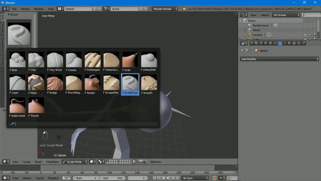 HOW TO MAKE A LOW POLY TREE IN BLENDER 3D [IN HINDI] смотреть онлайн
