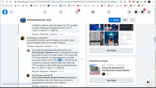 Series y Sumatorias en Java - (Taller Practico) - Calamani David смотреть онлайн
