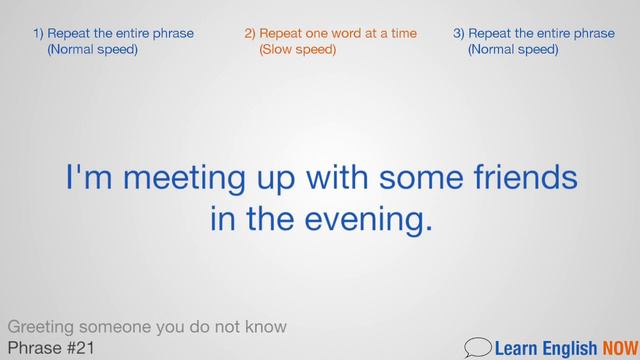 40 Learn English Conversation: Speaking Practice - Greetings Questions/Answers смотреть онлайн
