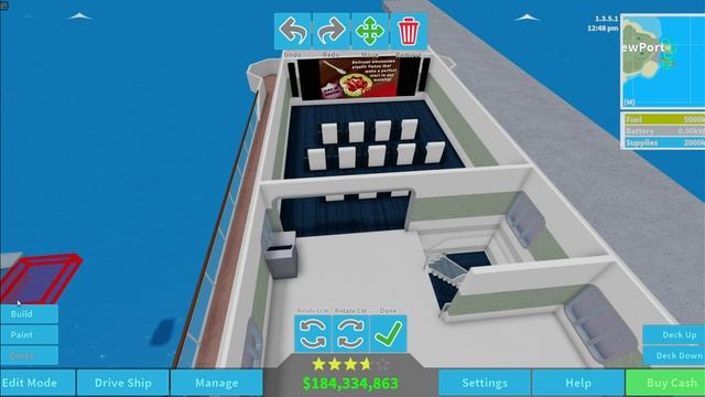 Heron Class Build Challenge - ROBLOX CRUISE SHIP TYCOON смотреть онлайн