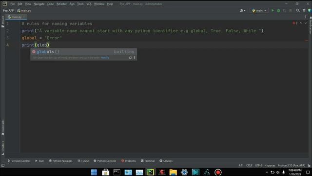 Python Variables | Lesson 8 смотреть онлайн