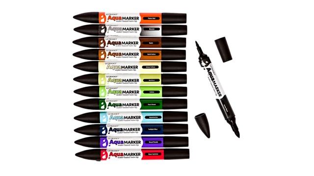 Маркеры, фломастеры, линеры/рисование/учимся рисовать/Markers, crayons, Liners learn to draw смотреть онлайн