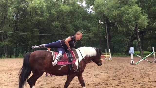 Вольтижировка в КСК "Екатерингоф" смотреть онлайн