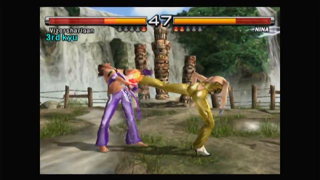 Tekken 5 Christie(Barefoot) vs Nina смотреть онлайн