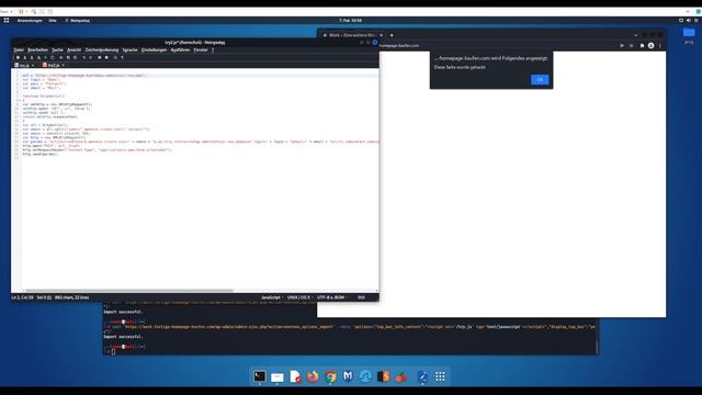 WordPress | Webseite hacken durch XSS Angriff смотреть онлайн