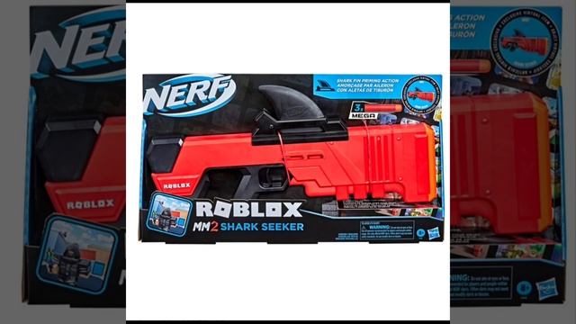 Roblox Nerf MM2: Shark Seeker Dart Blaster смотреть онлайн