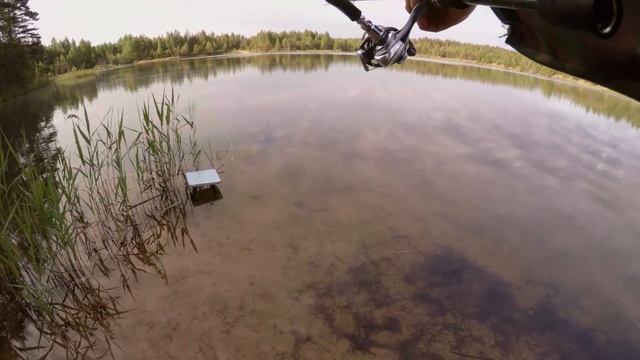 Рыбалка на окуня со спиннингом Ловля на воблеры и микроколебалки смотреть онлайн