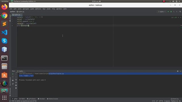 Python - Tuples смотреть онлайн