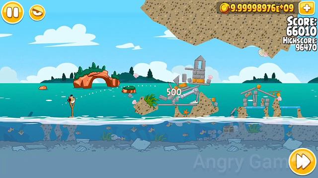 Angry Birds Seasons Piglantis 3Stars, 12TH Level смотреть онлайн