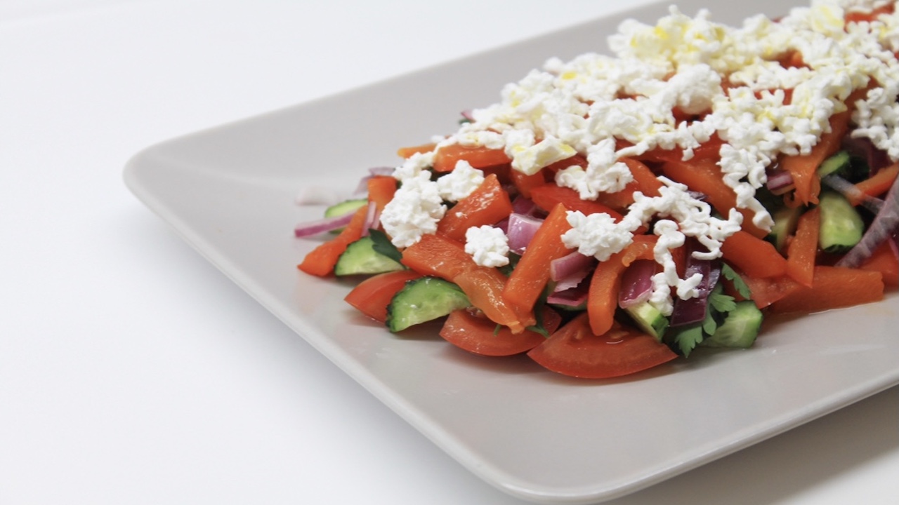 ШОПСКИЙ салат?пошаговый РЕЦЕПТ? МОЙ любимый салат смотреть онлайн