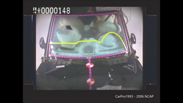 2006-2011 Mercedes-Benz ML-Class (ML 350 - W164) NHTSA Frontal Impact