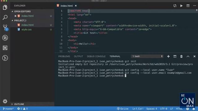 3.2 Система контроля версий Git и сервис GitHub смотреть онлайн