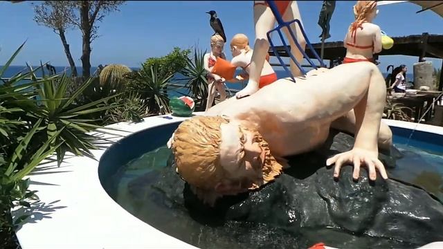 Museum Ilana Goor.Jaffa."Fountain" Vered Aronovich.Музей Иланы Гур.Яффо. смотреть онлайн