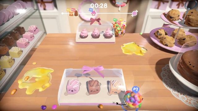Cake Bash Gameplay (PC Game). смотреть онлайн