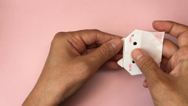 【ORIGAMI】Cat parent and child（ねこ・折り紙） смотреть онлайн