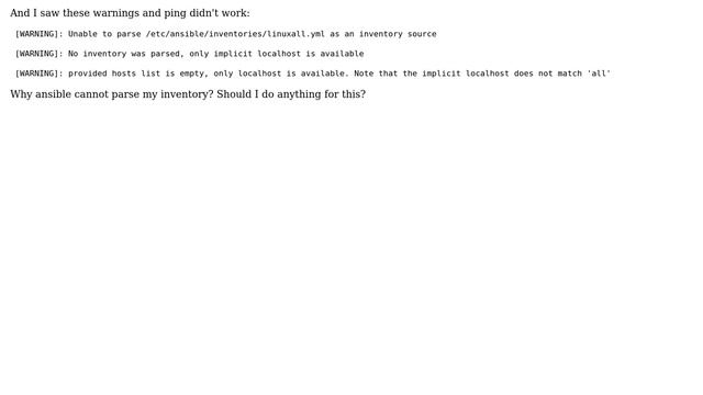 Ansible "provided hosts list is empty" error (3 Solutions!!) смотреть онлайн
