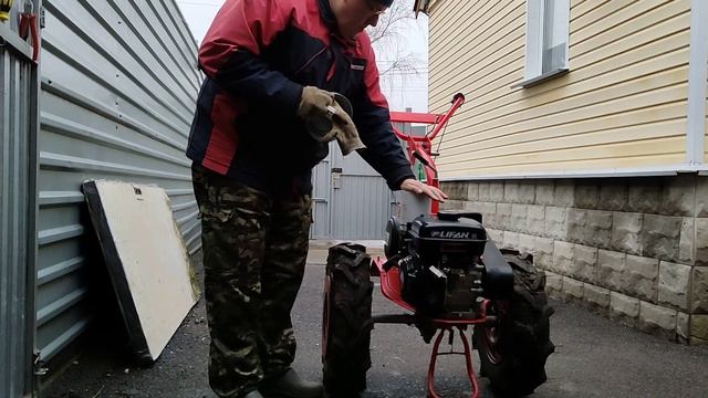 Мотоблок Агат Как завести зимой?? смотреть онлайн