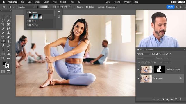 Master the 2023 Photoshop Gradient Tool Update: Full Guide and Techniques смотреть онлайн