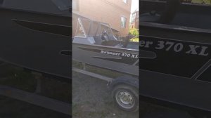 Установка дистанции на лодку Свимер Xl