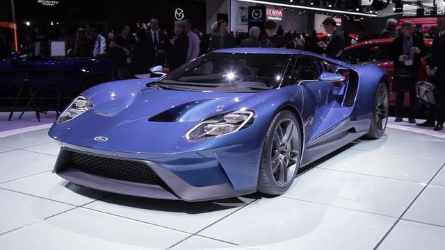 Ford GT en direct du salon de Genève 2015 смотреть онлайн