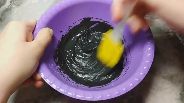 Как сделать BLAСK SLIME? // простой рецепт смотреть онлайн