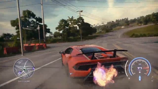 NFS Heat - Lamborghini Huracan Performante vs Nissan 180SX смотреть онлайн